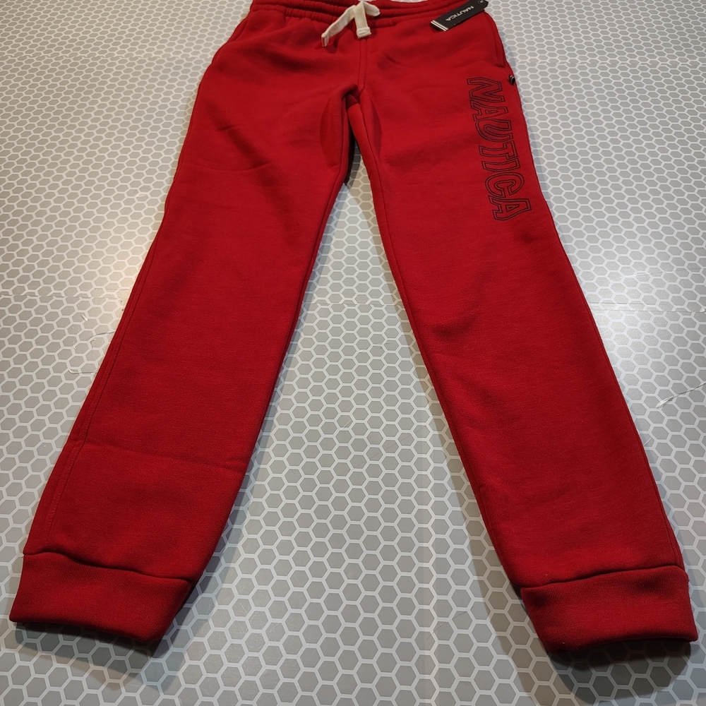 Nautica Kids Bold Red Joggers